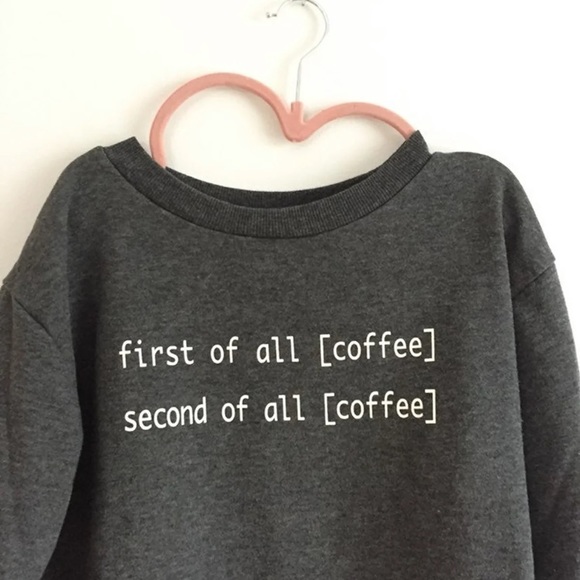 Primark Sweaters - Primark Coffee sweater grey ASOS